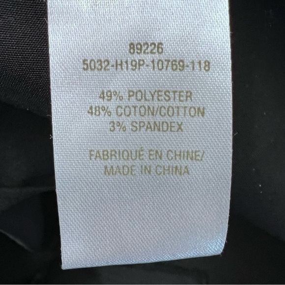 Laura Black Trouser Capris Size 16 - Picture 6 of 9